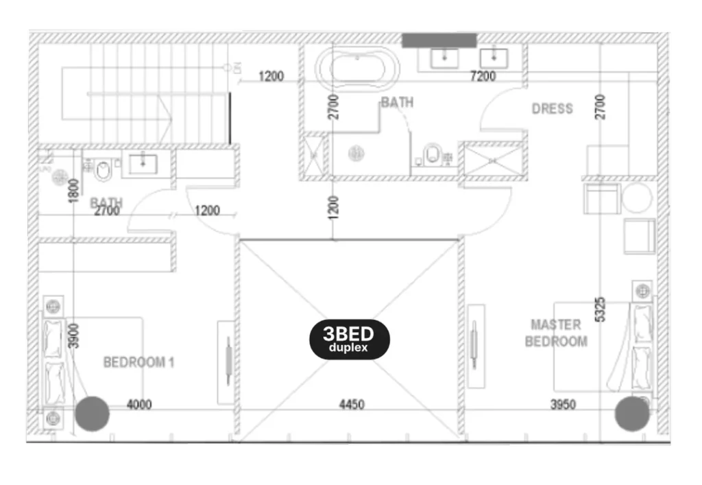 3-Zimmer-Maisonette-Villa del DIVOS