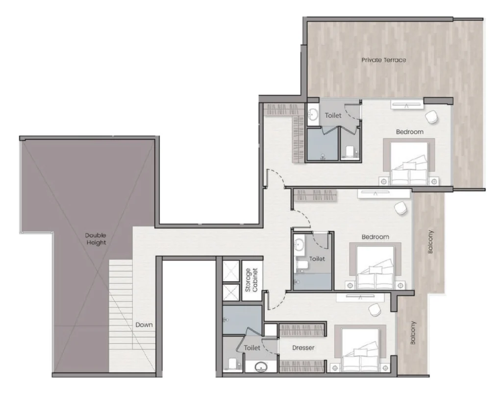 3-Zimmer-Maisonettewohnung