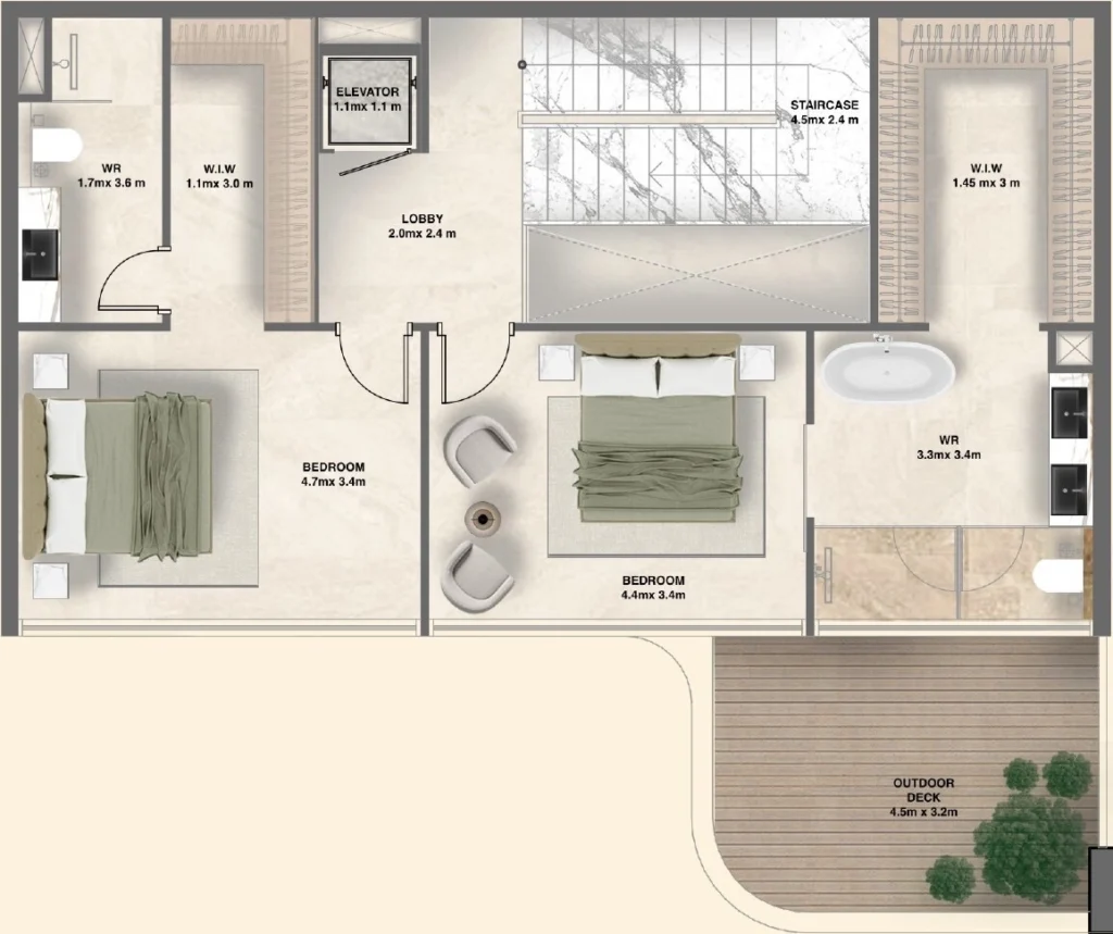 Moradia com 4 quartos