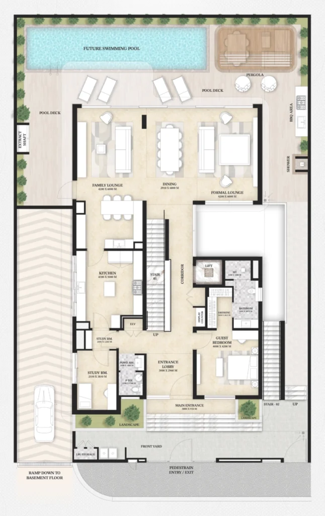 Villa mit 5 Schlafzimmern