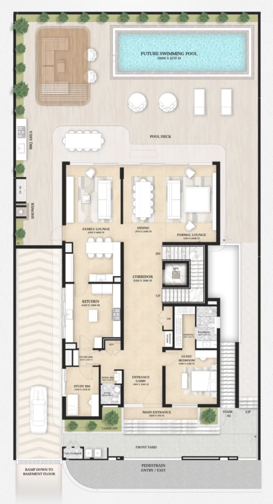 Villa de 6 dormitorios