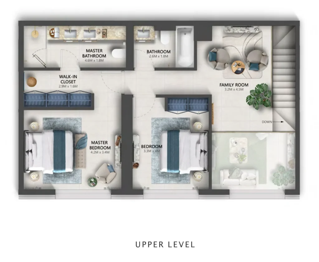 3-Zimmer-Maisonettewohnung