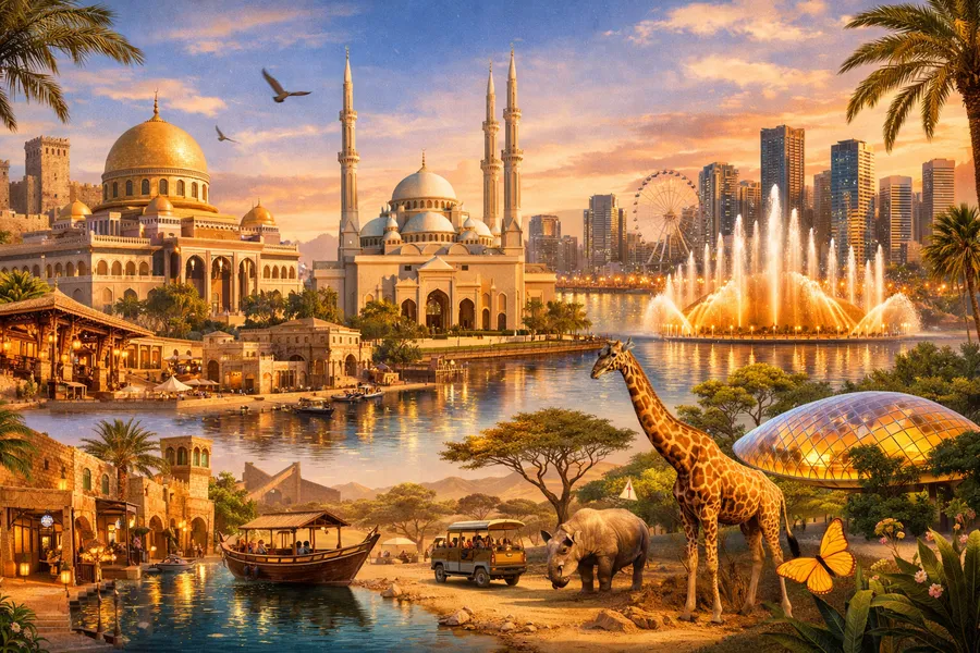 Top 10 Attractions in Sharjah