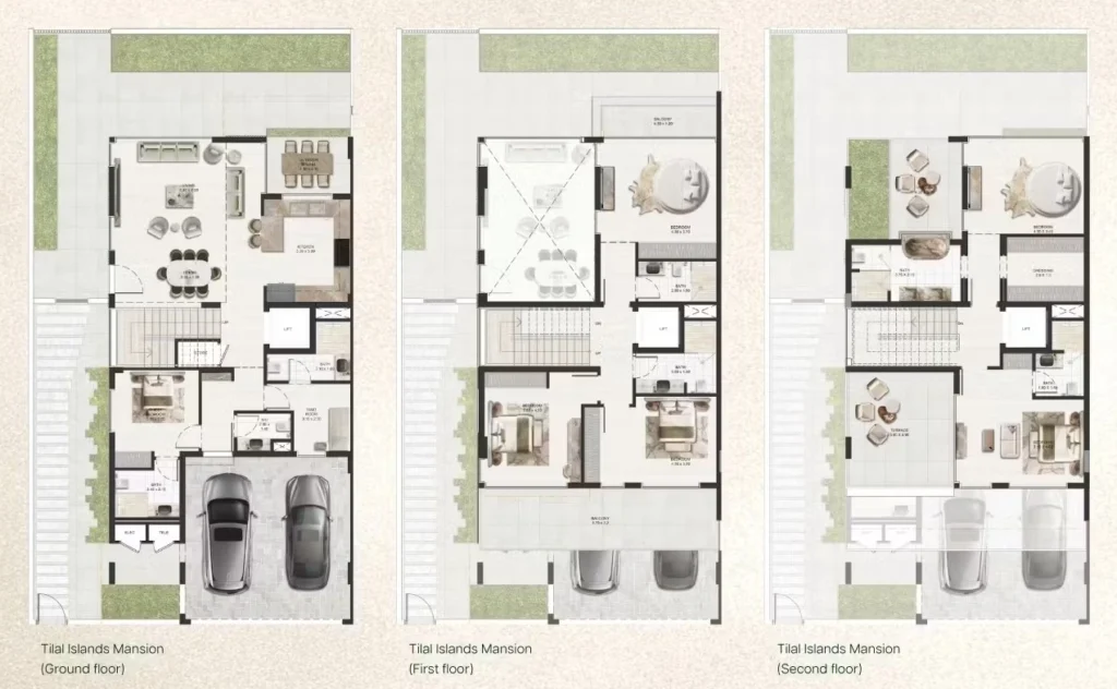 Villa com 6 quartos